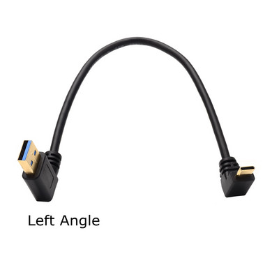 90 fokos felfelé lefelé bal jobb szögű USB 3.0 Type A - USB C Up szög adatszinkronizáló töltőkábel Xiaomi Huawei P9 Samsung Note7 készülékhez