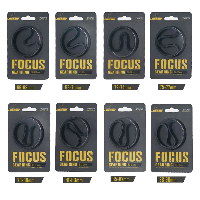 Tilta TA-FGR Bešavni prsten zupčanika za fokusiranje Rotacija od 360 ° Pratite prsten za fokus 46-90 Za SLR DSLR Dodaci za SONY CANON NIKON