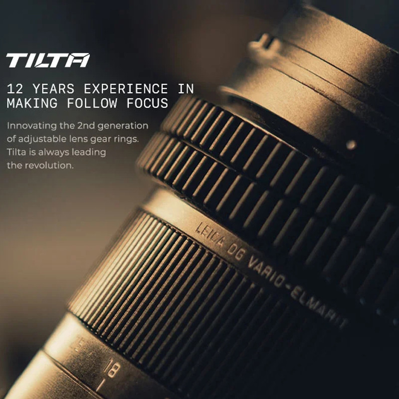 Tilta TA-FGR Bešavni prsten zupčanika za fokusiranje Rotacija od 360 ° Pratite prsten za fokus 46-90 Za SLR DSLR Dodaci za SONY CANON NIKON