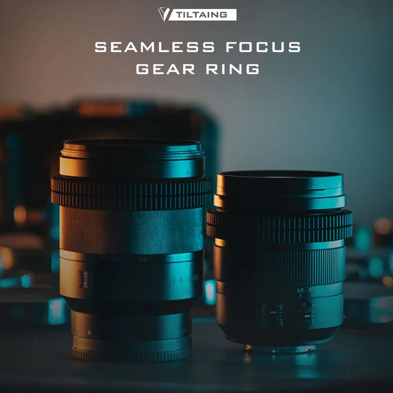 Tilta TA-FGR Bešavni prsten zupčanika za fokusiranje Rotacija od 360 ° Pratite prsten za fokus 46-90 Za SLR DSLR Dodaci za SONY CANON NIKON