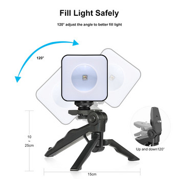 KIMRIG RGB Sunset Lamp Video Light LED Романтична лампа за проектор Прожекционна светлина за атмосфера на живо излъчване за фотографско студио