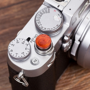 Drvena drvena konkavna površina tipke za otpuštanje zatvarača za Fujifilm X100F X100V XT4 XT30 20 XPRO2XE3 M10P Fuji X100F