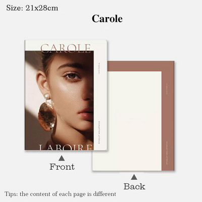 INS Časopis za fotografije uličnih scena Hrana Fotografiranje Pozadina Nakit Fotografia Studio Dekoracija Pozadine Dodaci