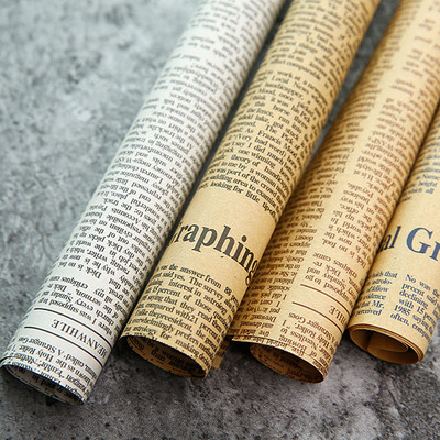 Ziar englezesc nostalgic 4 în 1, stil vintage pentru studio foto, accesorii pentru fundal, cosmetice, alimente, covoraș de fundal