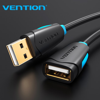Vention USB Extension Cable 2.0 мъжки към женски кабел USB 3.0 кабелен удължител за лаптоп PC Smart TV PS4 Xbox One SSD USB към USB