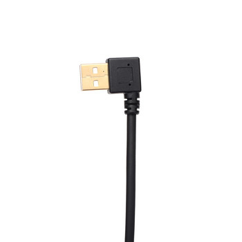 20cm USB To Type C Σύντομο καλώδιο γρήγορης φόρτισης Διπλό αγκώνα 90 μοιρών USB C καλώδιο δεδομένων Micro USB για όλα τα έξυπνα τηλέφωνα