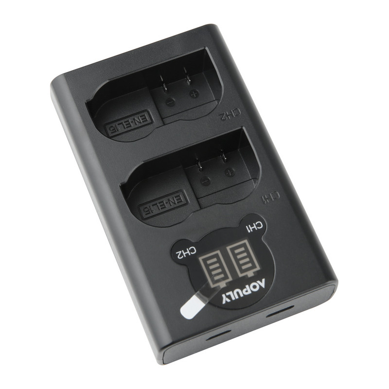 EN-EL15 ENEL15 EN EL15 MH-25 digitālās kameras akumulatora lādētājs Nikon D800 D800E D810 D810A D850 D7000 D7100 D7200 D75001 V1