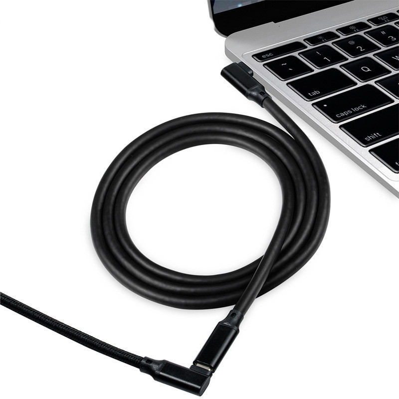 Elbow 100W PD 5A zakrivljeni USB3.1 Type-C produžni kabel 4K 10Gbps USB-C Gen 2 produžni kabel za Macbook Nintendo ASUS HP prijenosno računalo