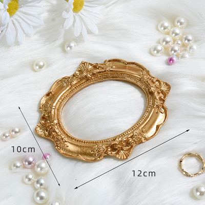 Life Photo Shooting Ins Rekviziti za fotografije Retro okvir za fotografije Studijski dodaci za nakit Prsten Ogrlica Naušnice Ruž za usne foto