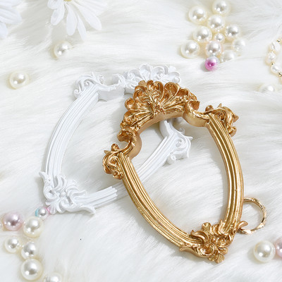 Life Photo Shooting Ins Rekviziti za fotografije Retro okvir za fotografije Studijski dodaci za nakit Prsten Ogrlica Naušnice Ruž za usne foto