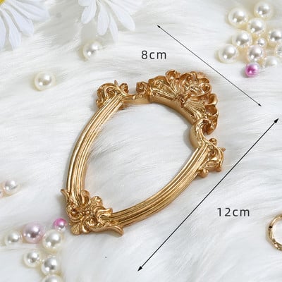 Life Photo Shooting Ins Rekviziti za fotografije Retro okvir za fotografije Studijski dodaci za nakit Prsten Ogrlica Naušnice Ruž za usne foto