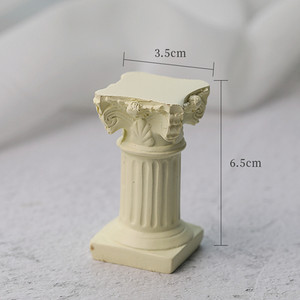 Mini szimuláció római oszlopok mesterséges gyertya INS fotózáshoz, fotózási kellékek fotóstúdió háttérdísz Fotografia