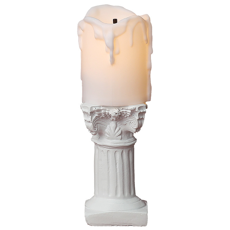 Mini szimuláció római oszlopok mesterséges gyertya INS fotózáshoz, fotózási kellékek fotóstúdió háttérdísz Fotografia