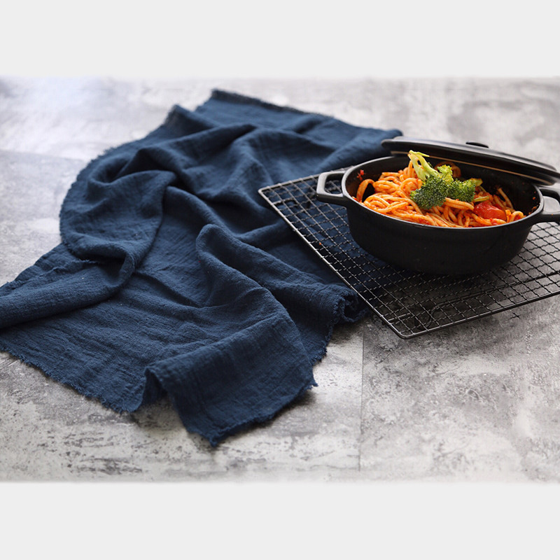 Pamut vászonszövet Professzionális fényképészeti kellékek finom ételek díszítéséhez Fotografia Photo Studio asztali fotózási kellékek