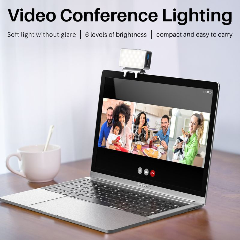 VIJIM CL08 Videokonferencijska rasvjeta sa stezaljkom za Mac Macbook Air Pro 3000-7000K Soft LED Light W Type-C do Type-C za sastanke
