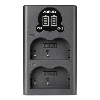 AOPULY EN-EL3e ENEL3e EN EL3e USB LCD încărcător de baterie pentru Nikon D70 D90 D80 D100 D200 D700 Aparat foto digital