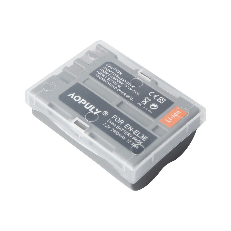 AOPULY EN-EL3e ENEL3e EN EL3e USB LCD încărcător de baterie pentru Nikon D70 D90 D80 D100 D200 D700 Aparat foto digital