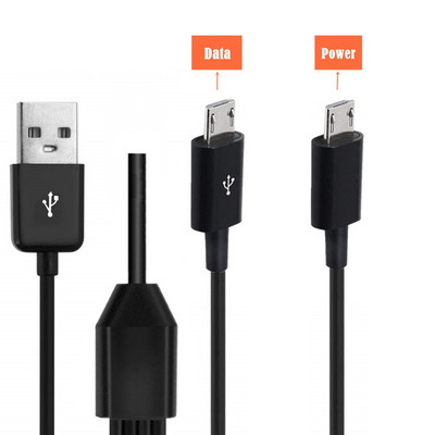 1.5M USB 2.0 tip A muški na 4 3 mikro USB muški razdjelnik Y kabel za punjenje datum kabel za Huawei Samsung Xiaomi Mobile Laptop Bank