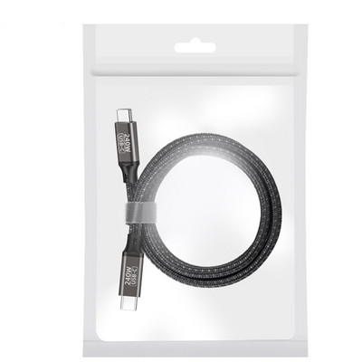 USB 3.1 Type-CtoC PD240W gyorstöltés adatkábel C típusú dugaszoló 5A 240W csatlakozókábel intelligens IC-vel