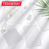 Placă cu textură transparentă Placă acrilică Ondură de apă Rezită foto pentru studio fotografic Produs în natură moartă Fotografiere comercială