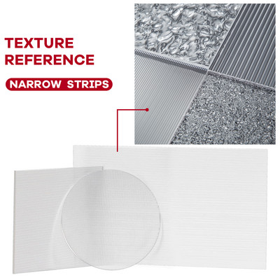 Placă cu textură transparentă Placă acrilică Ondură de apă Rezită foto pentru studio fotografic Produs în natură moartă Fotografiere comercială