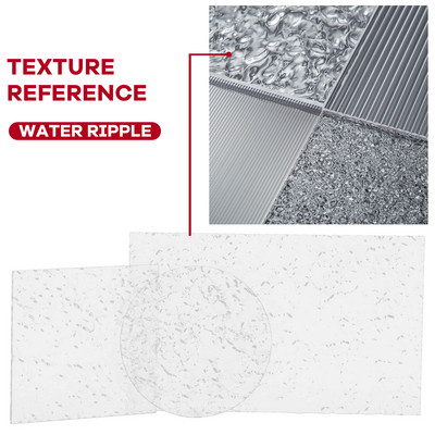 Placă cu textură transparentă Placă acrilică Ondură de apă Rezită foto pentru studio fotografic Produs în natură moartă Fotografiere comercială