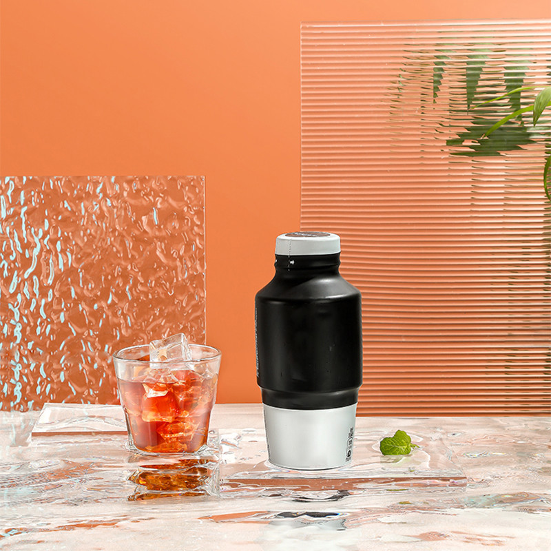 Placă cu textură transparentă Placă acrilică Ondură de apă Rezită foto pentru studio fotografic Produs în natură moartă Fotografiere comercială