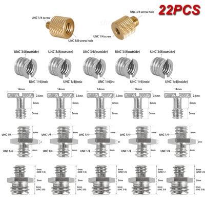 Convertor de 1/4 inch la 3/8 inch, mascul, femela