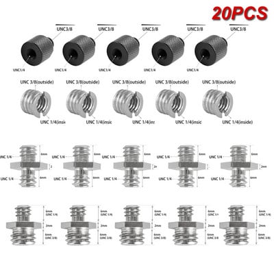 Convertor de 1/4 inch la 3/8 inch, mascul, femela