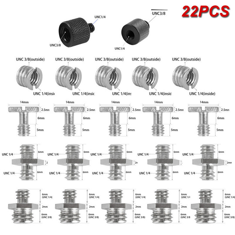 Convertor de 1/4 inch la 3/8 inch, mascul, femela