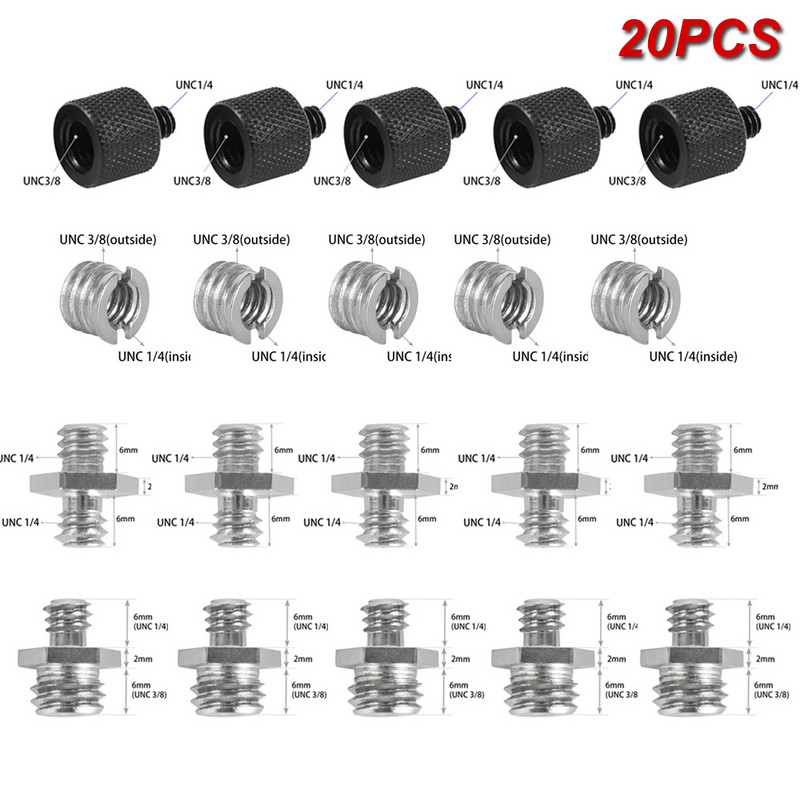 Convertor de 1/4 inch la 3/8 inch, mascul, femela