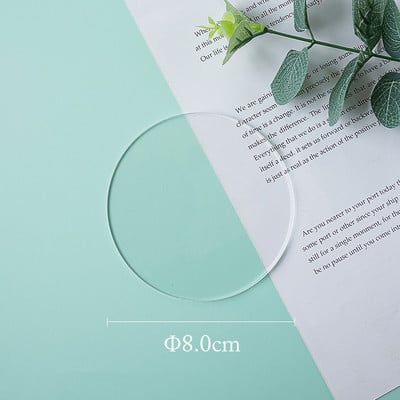 Grosime 3 mm Foaie acrilică transparentă Recuzită pentru fotografie Life Photo Fotografia Recuzită pentru bijuterii, cosmetice, instrumente de machiaj