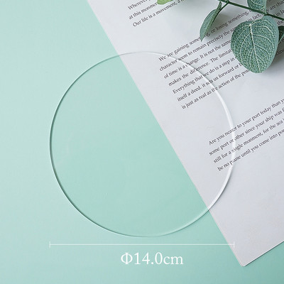 Grosime 3 mm Foaie acrilică transparentă Recuzită pentru fotografie Life Photo Fotografia Recuzită pentru bijuterii, cosmetice, instrumente de machiaj