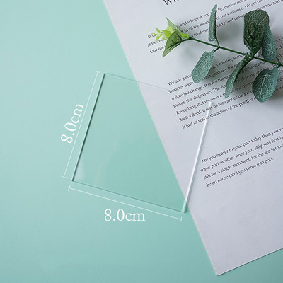 Grosime 3 mm Foaie acrilică transparentă Recuzită pentru fotografie Life Photo Fotografia Recuzită pentru bijuterii, cosmetice, instrumente de machiaj
