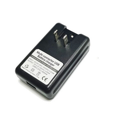 Univerzális töltő USB kimeneti porttal a Samsung Galaxy S2 S3 S4 J5, Note 2 3, Edge, Mega 3,8 V-os nagyfeszültségű akkumulátorához