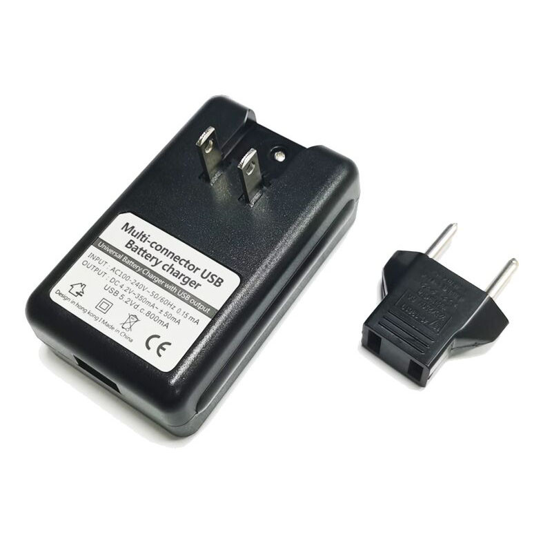 Univerzális töltő USB kimeneti porttal a Samsung Galaxy S2 S3 S4 J5, Note 2 3, Edge, Mega 3,8 V-os nagyfeszültségű akkumulátorához