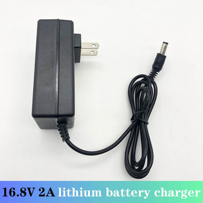 18650 litija bateriju lādētājs 16,8V 2A litija jonu akumulatora lādētājs 21V 1A 8,4V 2A Smart Charger 18650 akumulatoru komplekts DC 5,5*2,1 MM