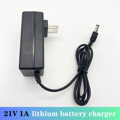 18650 litija bateriju lādētājs 16,8V 2A litija jonu akumulatora lādētājs 21V 1A 8,4V 2A Smart Charger 18650 akumulatoru komplekts DC 5,5*2,1 MM