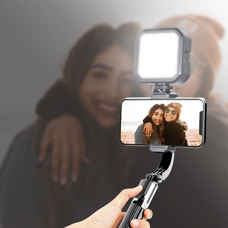 3200k-5600K vaizdo apšvietimas Mini LED kameros šviesa 2000mAh įkraunama LED skydinė lempa Nuotraukų vaizdo apšvietimas, skirtas Youtube Tik tok