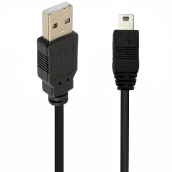 USB2.0 Αρσενικό σε Mini USB ΠΑΝΩ προς τα κάτω Αριστερά δεξιά γωνία 90 μοιρών Καλώδιο γρήγορης φόρτισης δεδομένων για συσκευή αναπαραγωγής MP3 MP4 αυτοκινήτου DVR GPS Ψηφιακή κάμερα