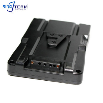 F2-BP NP-F Battery to V-Mount Battery Converter Plate Adapter Fit NP-F550 F750 F970 за Canon 5D2 DSLR фотоапарат LED светлинен монитор