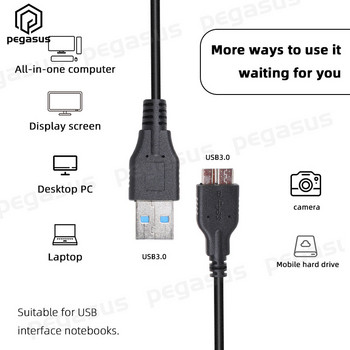 1,2 μέτρα USB 3.0 A Male σε Micro B Αρσενικό για Canon 5DSR 5D4 κάμερα υψηλής ταχύτητας USB3.0 Καλώδιο δεδομένων SLR λήψης online