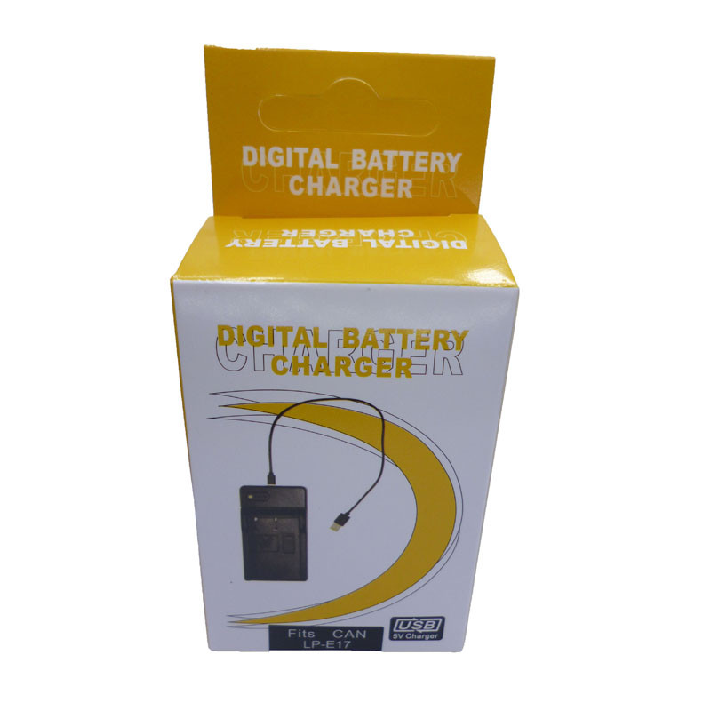 Port USB încărcător de baterie pentru aparatul foto digital Canon P-511 LP-E5 LP-E6 LP-E8 LP-E10 LP-E12 LP-E17