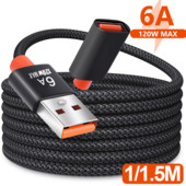 USB 3.0 pagarinātāja kabelis, vīrišķais pagarinātāja vads 6A ātrgaitas pārraides datu kabelis datora kamerai TV kabelis 1,5/1m