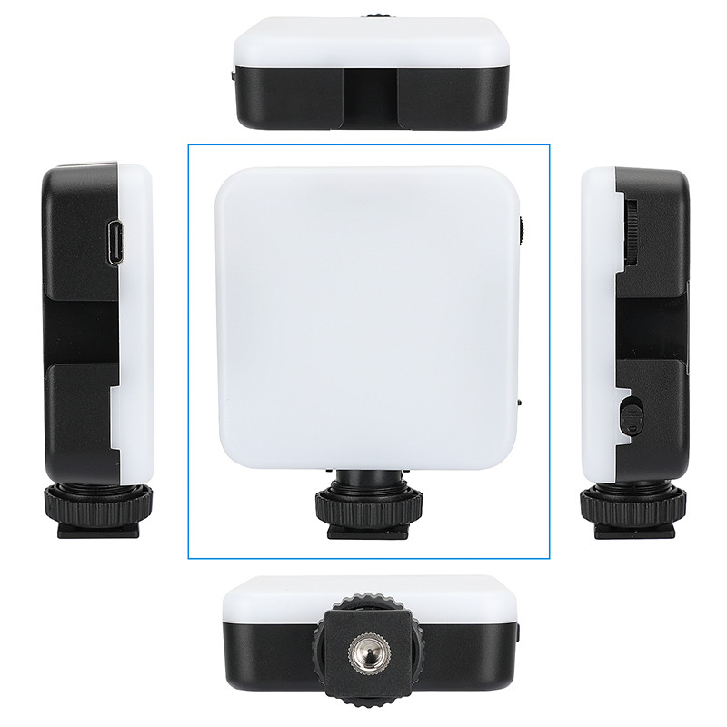 KIMRIG Professional W64 Mini džepna fotografska rasvjeta Vlog Video lampa Smartphone DSLR kamera LED svjetlo za ispunu