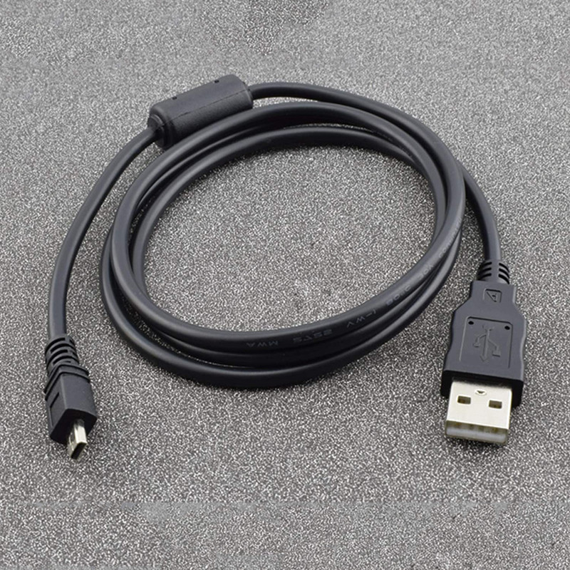 Pakaitinis USB fotoaparato duomenų sinchronizavimo akumuliatoriaus įkroviklio įkrovimo laidas, skirtas Sony Cybershot Cyber-Shot DSCH300, DSCW370, DSCW830