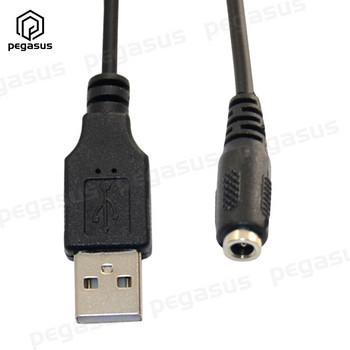 USB 2.0 A Αρσενικό σε 3,5mm*1,35mm Θηλυκό Μετατροπέα DC Βύσμα τροφοδοσίας καλώδιο CCTV DVR 1,5 μέτρα