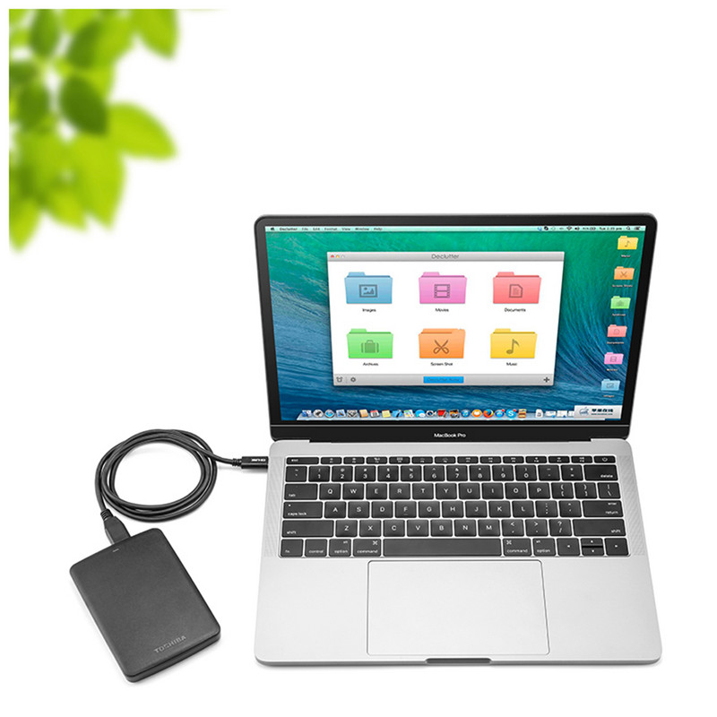 USB C na Micro B 3.0 kabel 5Gbps Type C vanjski tvrdi disk kabel za WD Seagate Samsung Toshiba Lacie prijenosni HDD pogon