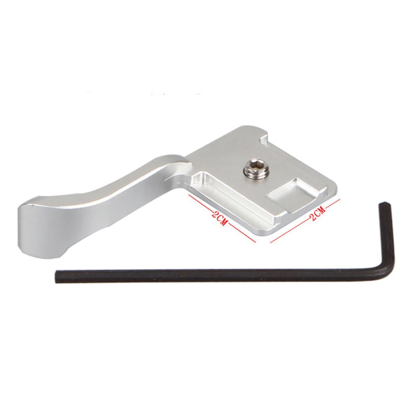 „Foleto“ fotoaparato „Hot Shoe“ nykščiu aukštyn rankena Metalinė piršto rankena Nykštis, skirta leica Fujifilm X10 X100 E1 Olympus E-P1 PL3 PM2 canon EOS M