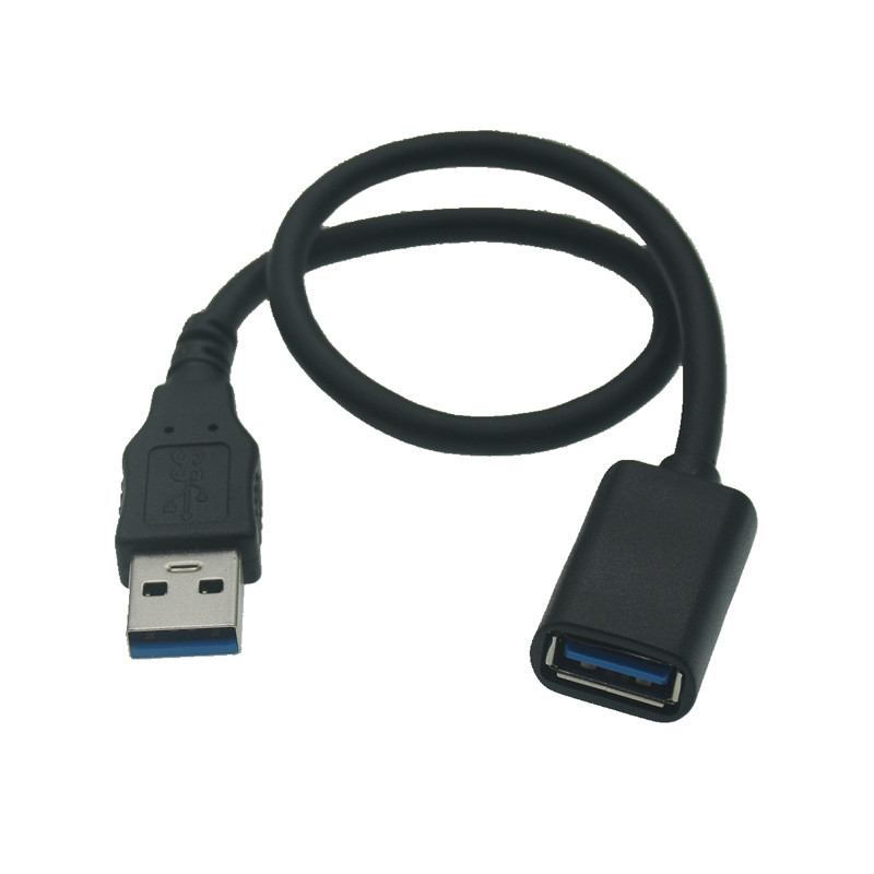 USB 3.0 90 fokos szögű hosszabbítókábel dugasz-alj adapterkábel átvitel jobb / bal / fel / le kábelekkel